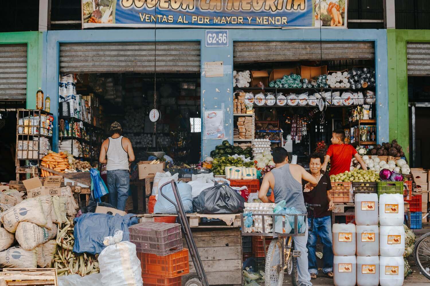 Рынок в Гондурасе